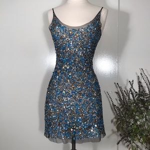 Arden B. Sequined Mini Dress